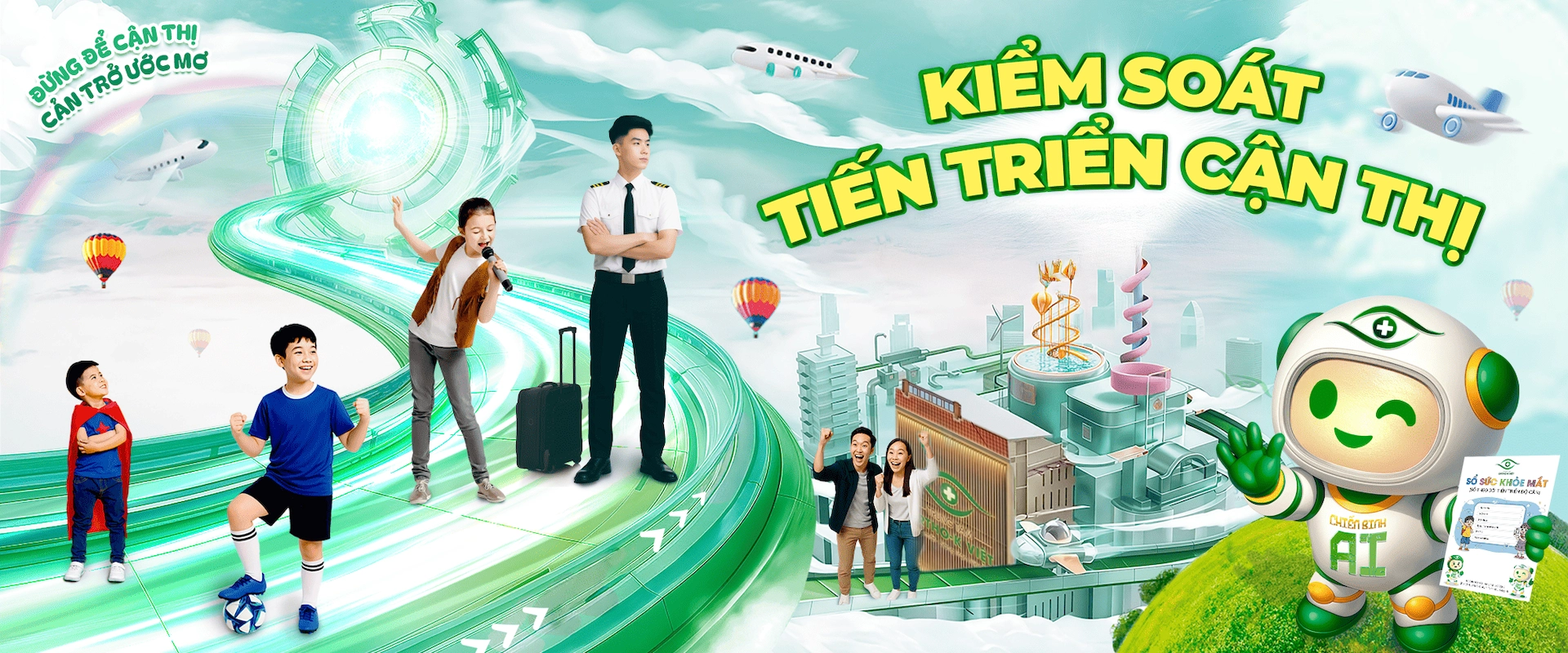 Kiểm soát tiến triển cận thị
